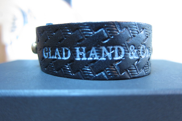 画像: GLAD HAND(グラッドハンド)/GH DOG BRACELET  BLACK EMBOSS