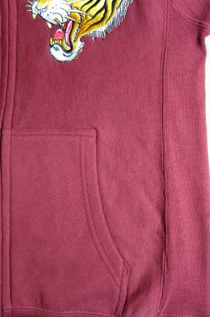 画像: (先行予約） COREFIGHTER/EXCEL  ZIP UP HOODY  BURGUNDY