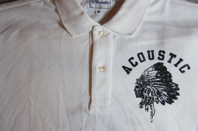 画像3: (SALE 35%OFF) ACOUSTIC/CHIEF S/S POLO WHITE