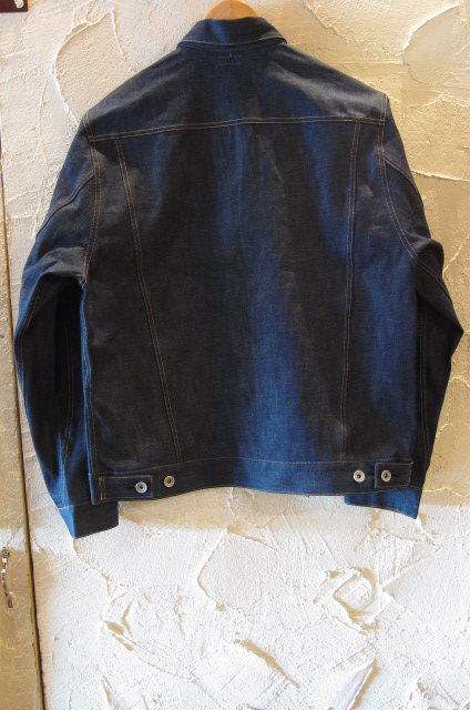 画像: BELAFONTE/RAGTIME DENIM JKT BUTTON FLY 10.5oz RG DENIM