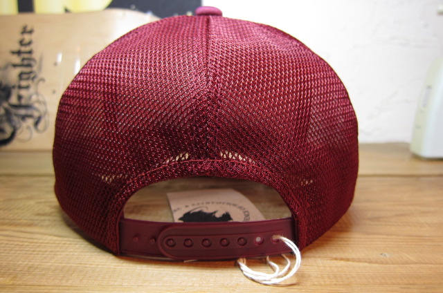 画像: RATS/SS MESH CAP BURGUNDY