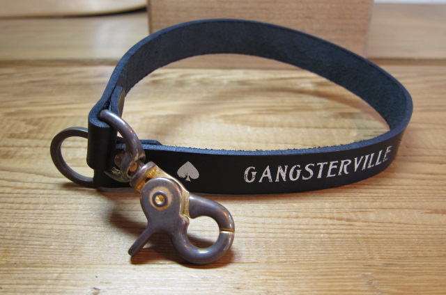 画像1:  GANGSTERVILLE(ギャングスタービル)/GSV WALLET CORD  BLACK