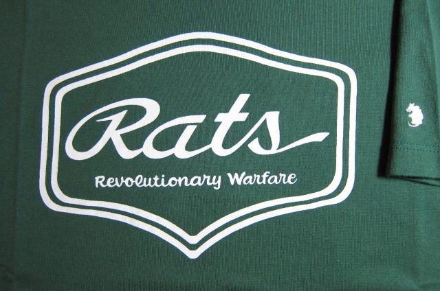 画像: RATS/SCRIPT SIGN T  GREEN