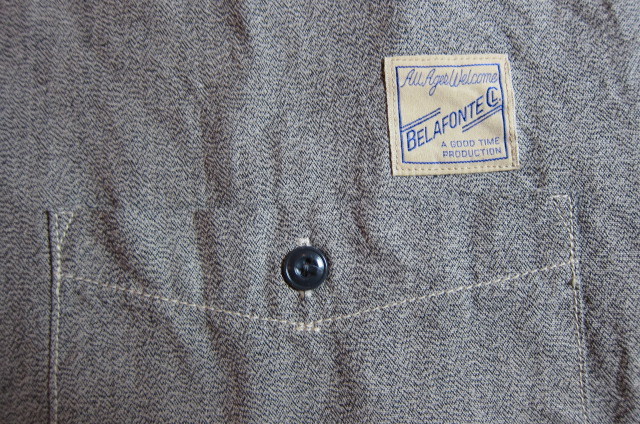 画像: BELAFONTE/RAGTIME CHAMBRAY H.W.L S/S SH GRAY