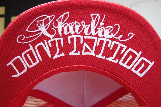 画像: SOFTMACHINE/CHARLIE MESH CAP RED