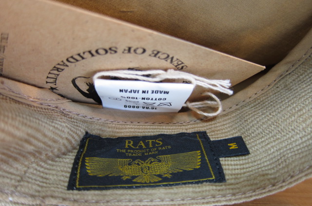 画像: (SALE 35%OFF)RATS/COTTON BERET  BEIGE