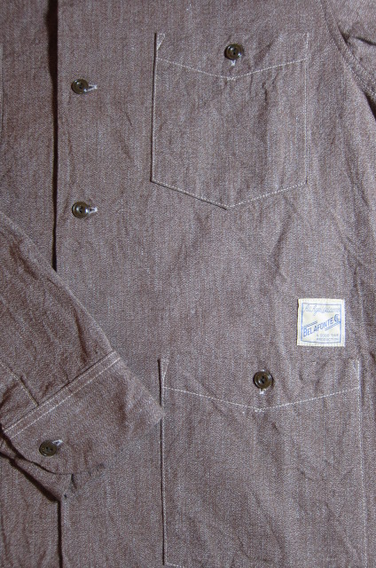 画像: BELAFONTE/RAGTIME CHAMBRAY HOLLYWOOD LEISURE SH  BROWN