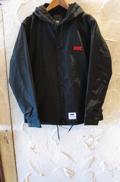 画像: FTC/HOODED COACH JKT  BLACK