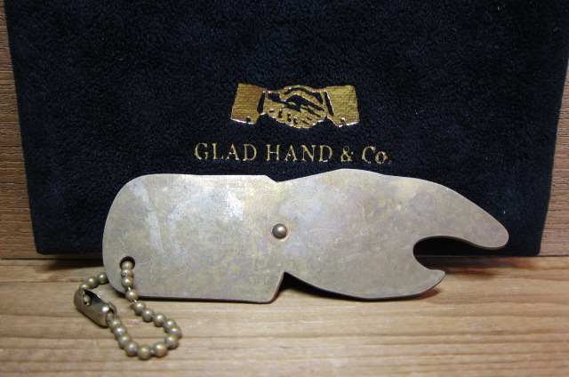 画像: GLAD HAND(グラッドハンド)/GH YOU PAY SPINNER KEY FOB WHITE