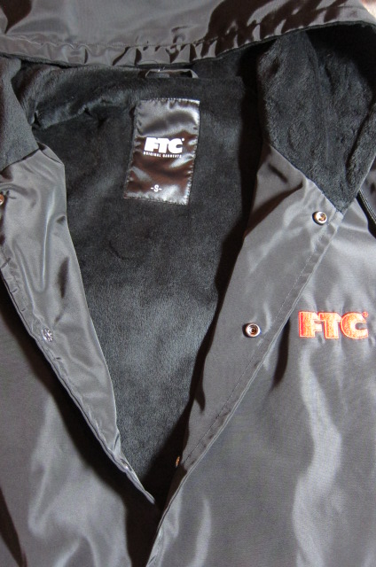 画像: FTC/HOODED COACH JKT  BLACK