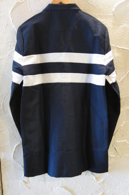 画像: (SALE 40%OFF)　INTERFACE/LINE COAT  NAVY×WHITE