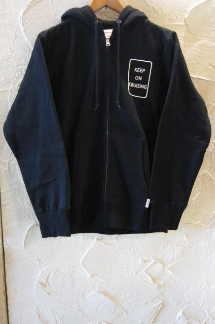 画像: INTERFACExFeelFORCE/CRUISING 12oz F/Z PARKA  BLACK