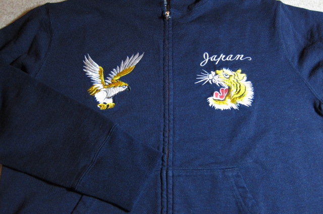 画像: TOYO ENTERPRISE /SUKA ZIP PARKA EAGLE&TIGER  IND NAVY