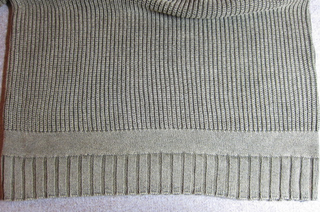 画像: GRN/VINTAGE CREW NECK SWEATER  OLIVE