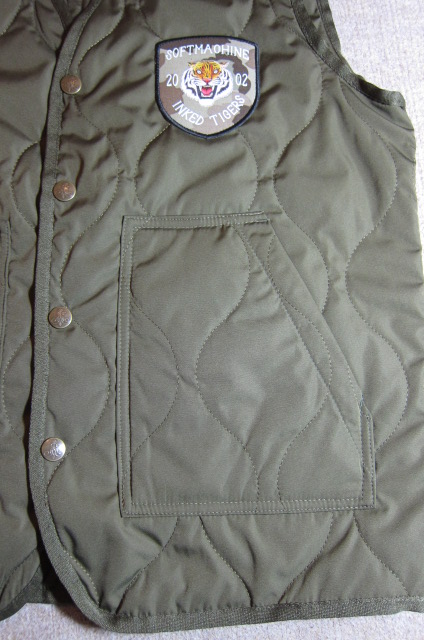 画像: SOFTMACHINE/IN N OUT VEST  OLIVE