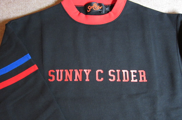 画像: SUNNY C SIDER/LINE SWEAT  BLACK