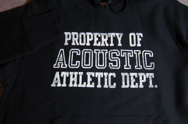 画像: ACOUSTIC/PROPERTY PULL HOODY  BLACK
