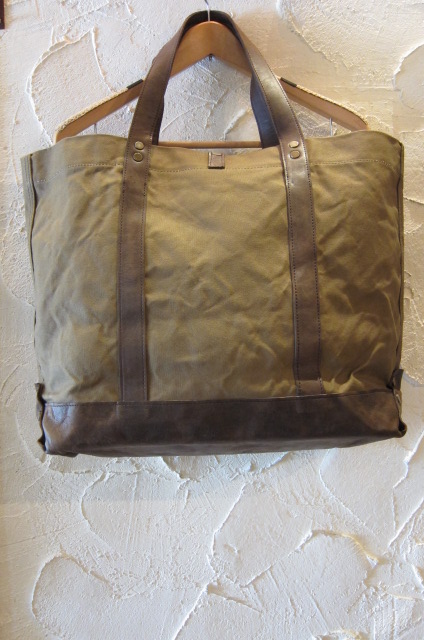 画像: RATS/xPORTER TOTE BAG  KHAKIxBROWN