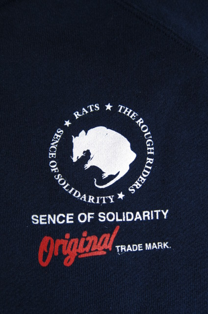 画像: RATS/ZIP UP SWEAT  NAVY