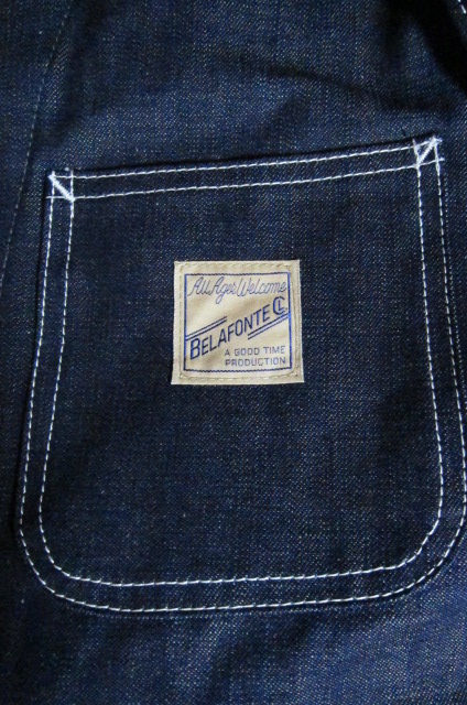 画像: (SALE 35%OFF) BELAFONTE/RAGTIME DENIM SHOP COAT  DENIM