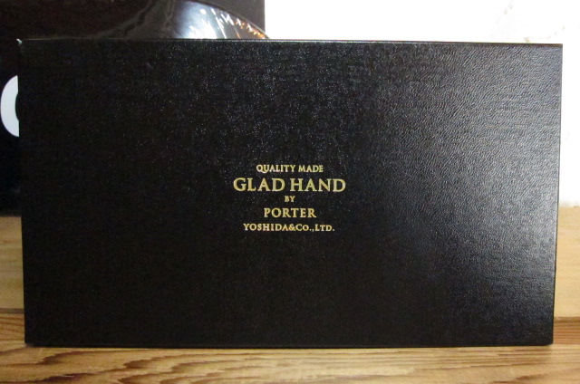 画像: GLAD HAND/ｘPORTER BELONGINGS ZIP WALLET  BLACK