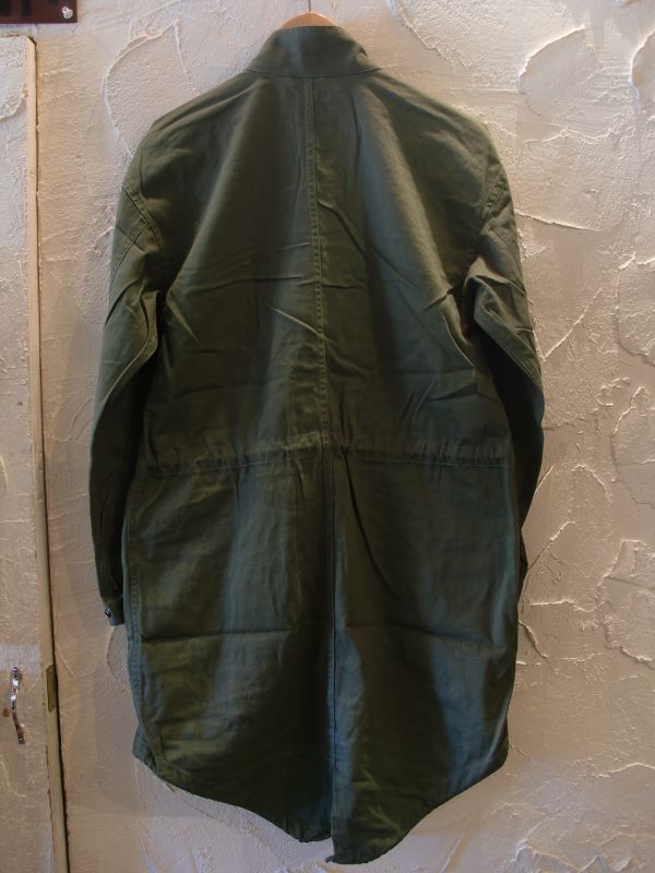 画像: VINTAGE EL/MOLESKIN STAND MODS COAT  KHAKI