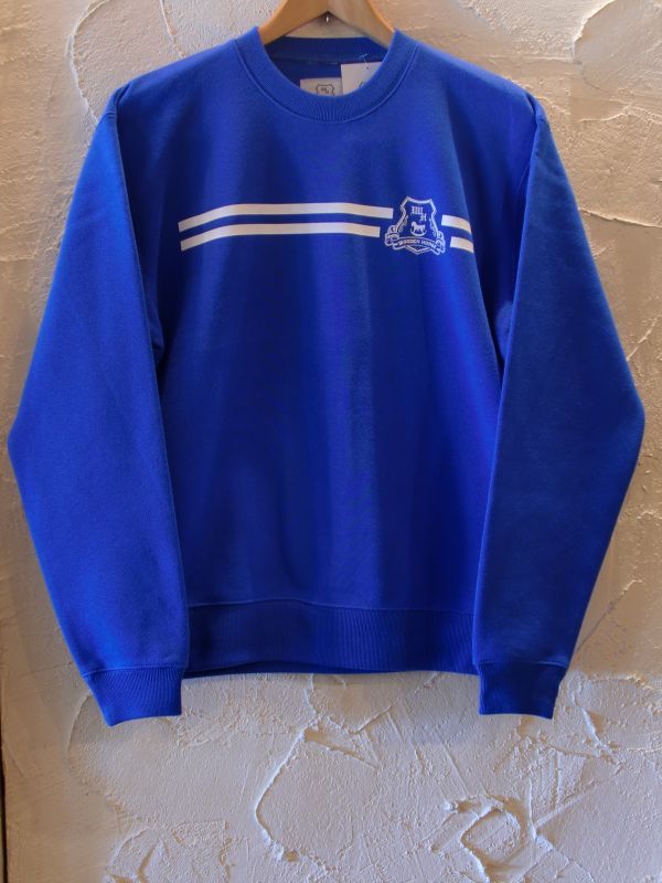 画像1: (SALE 35%OFF)WOODEN HORSE/SWEAT CREW  ROYAL