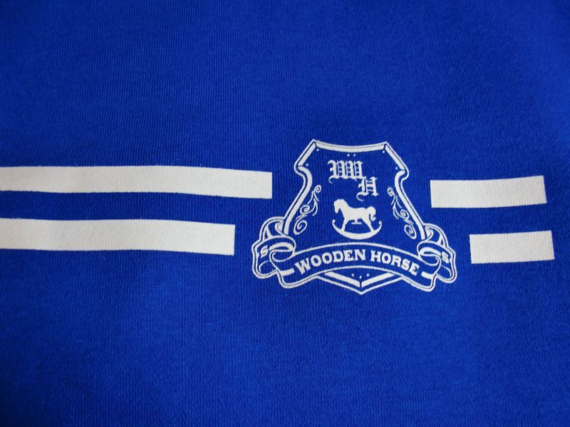 画像4: (SALE 35%OFF)WOODEN HORSE/SWEAT CREW  ROYAL