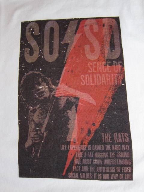 画像: (SALE 35%OFF) RATS/SOSD PRINT T  WHITE