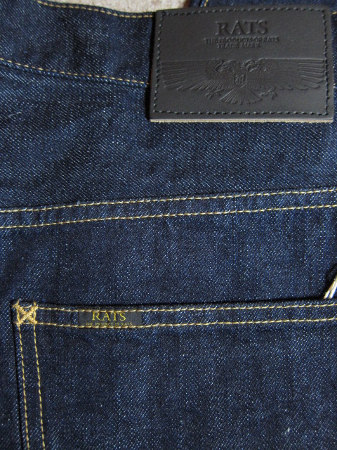 画像: RATS/ONE WASH DENIM PANTS  INDIGO