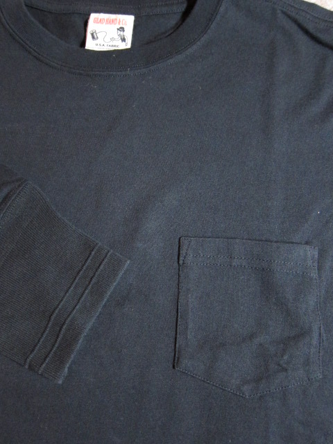 画像: GLAD HAND(グラッドハンド)/HALF SLEEVE POCKET T  BLACK