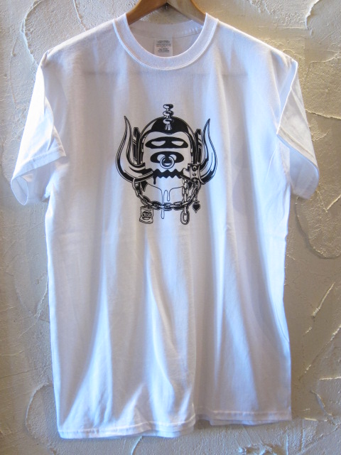 画像1: (再入荷)KIZM CHANNEL/HELA HEAD  WHITE