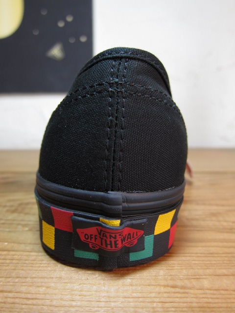 画像: VANS/AUTHENTIC  BLKxCHECKER