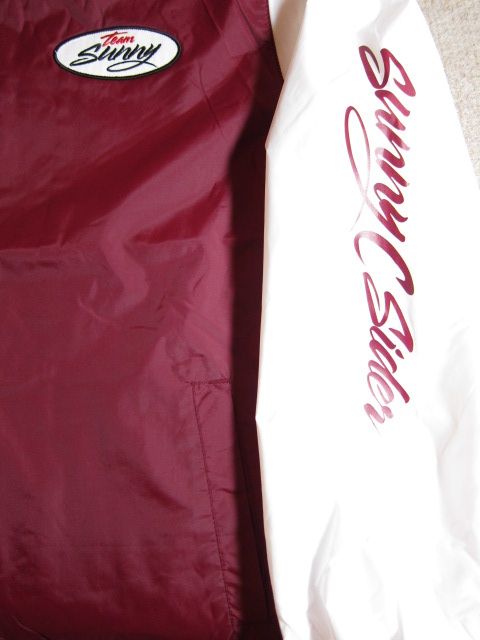 画像: SUNNY C SIDER/RACING COACH JKT  BURGUNDY