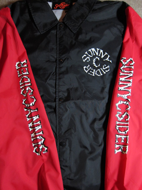 画像: SUNNY C SIDER/BONE COACH JKT  BLACK