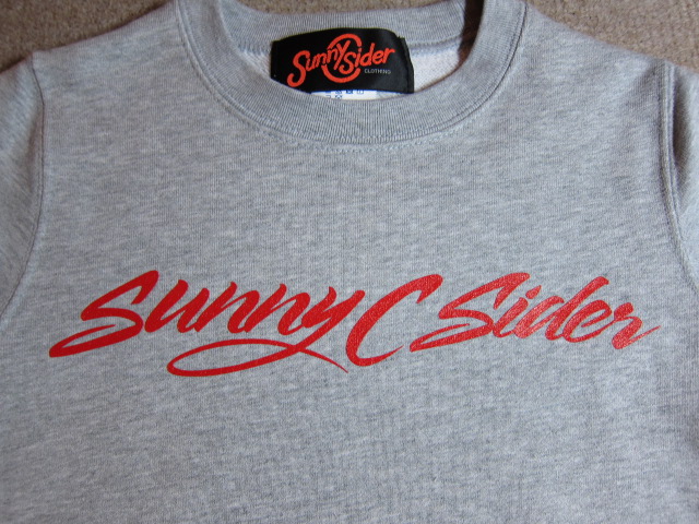 画像: (SALE 35%OFF) SUNNY C SIDER/RACING KID'S SWEAT  GRAY