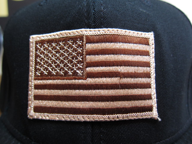 画像: BELIVE/US FLAG CAP  BLACK