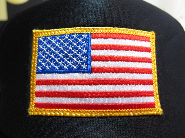 画像: BELIVE/US FLAG MESH CAP  BLACK