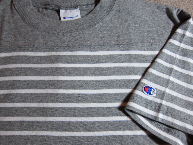 画像: CHAMPION/BORDER S/S T  OX.GRAY