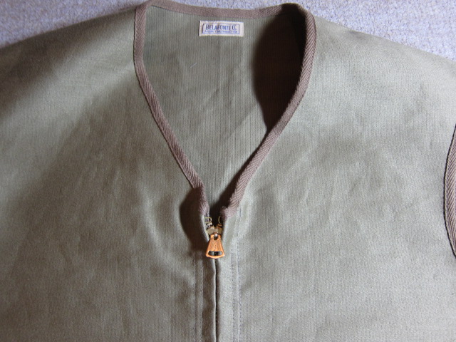 画像: BELAFOTE/RT PIPING VEST N-1  KHAKI