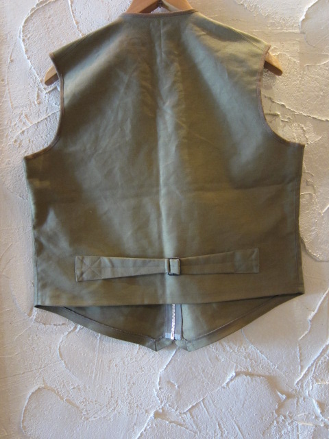 画像: BELAFOTE/RT PIPING VEST N-1  KHAKI