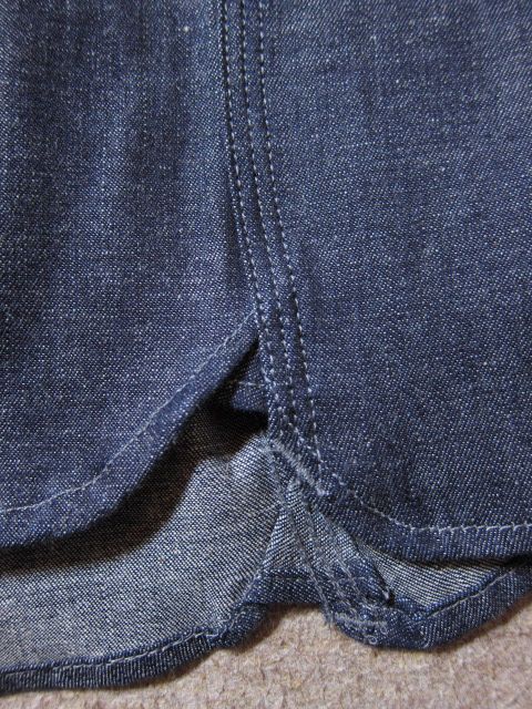 画像: BELAFOTE/RT TRIPLE STITCH DENIM L/S SHIRTS  DENIM