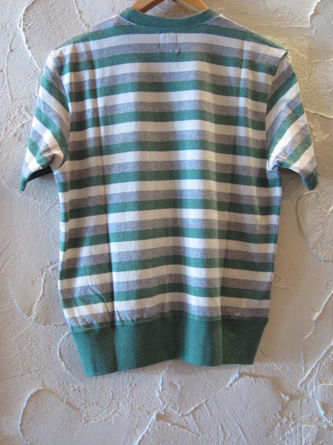 画像: BELAFONTE/PLAY SHIRTS BORDER  GREEN