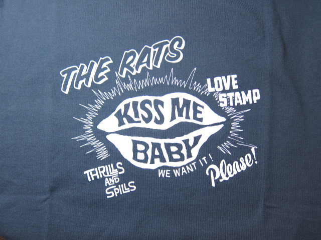 画像: RATS/KISS ME T  CHARCOAL 