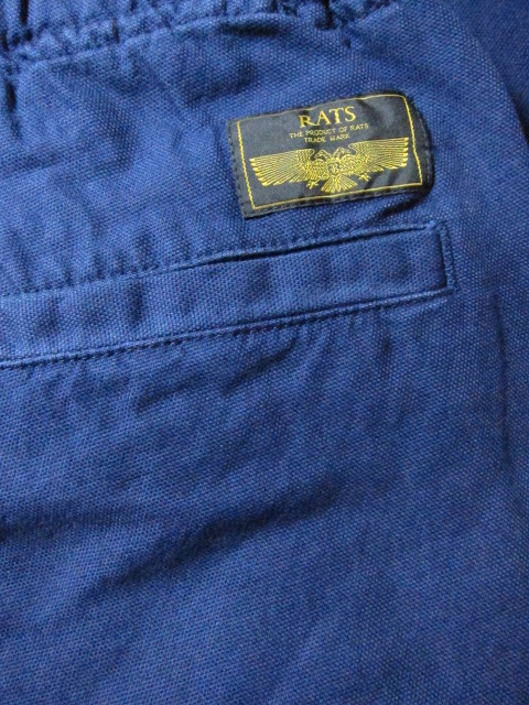 画像: RATS/EAZY PANTS L/L  NAVY