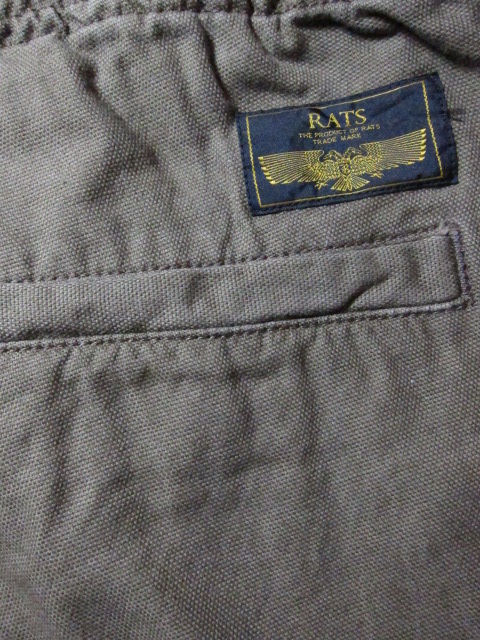 画像: RATS/EAZY PANTS L/L  KHAKI