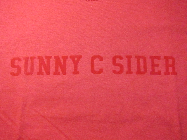 画像: (SALE 35%OFF) SUNNY C SIDER/COLLEGE T  RED