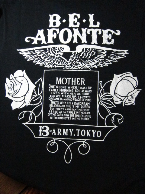 画像: BELAFONTE/SOUVENIR ROSE T  BLACK