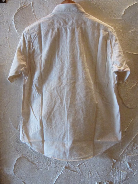 画像2: SUGAR CANE/WHITE CHAMBRAY S/S WORK SHIRTS WHITE(OFF)