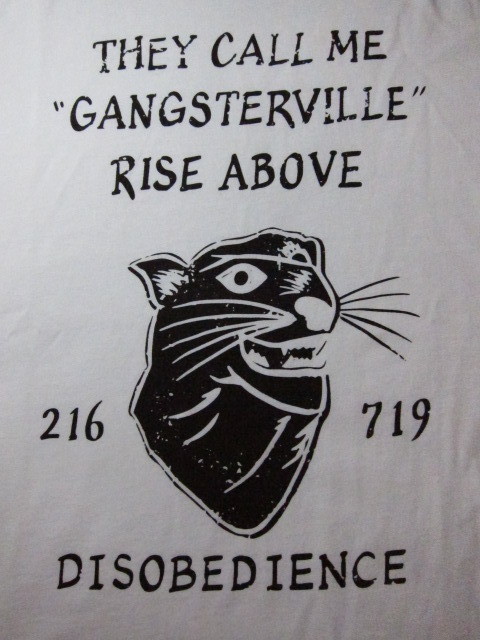 画像: GANGSTERVILLE(ギャングスタービル)/RISE ABOVE T  WHITE